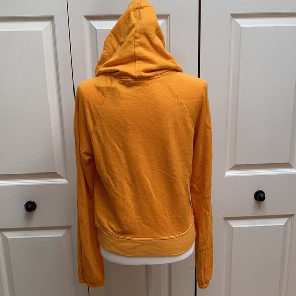 NWT Philanthropy Gamble Distressed Hoodie - Apricot | Sz Small - Picture 5 of 9